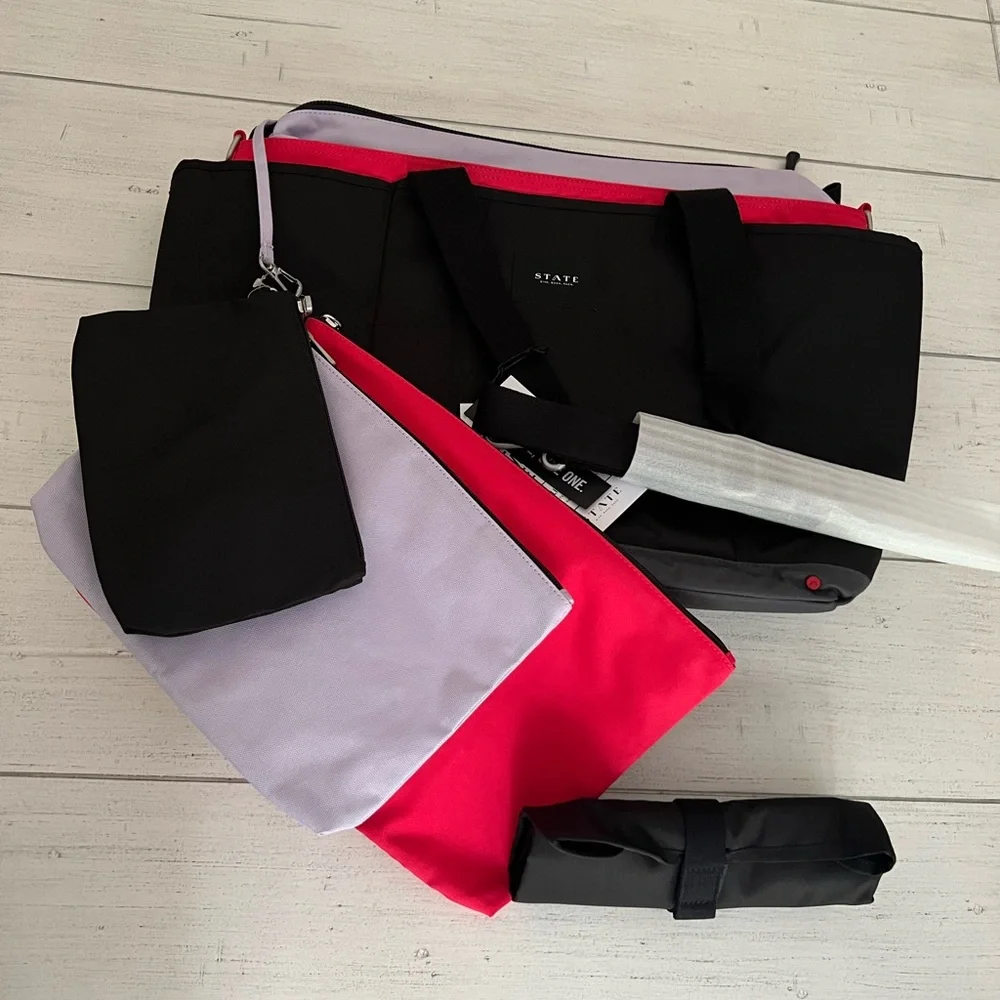 New STATE Wellington Tote Bag Diaper Bag NWT